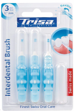 ꕤ Interdental Brush Interd.Brush flexible ISO 3 牙縫刷 1.1 mm Size