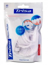 ꕤ Trisa Floss picks 牙線棒(40支)
