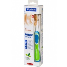Trisa Sonicpower Pro Interdental 牙齦專護電動牙刷（充電）新包裝 (原價$284 ,特惠促銷價$255)[送贈品麗白亮齒牙膏1支(75ml)]
