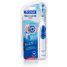 Electric Toothbrush TRISA Pro Clean Timer(原價$539,現優惠價$482) [送贈品麗白亮齒牙膏1支(75ml)]